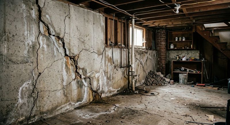 Basement Crack Repair in Pawtucket, RI