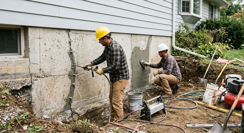 Basement Foundation Repair in Danielson, CT