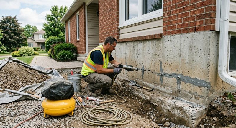 Basement Foundation Repair in Fall River, MA