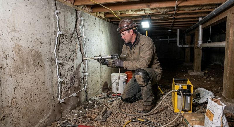 Basement Foundation Repair in Pascoag, RI