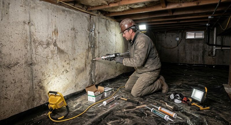 Basement Foundation Repair in Woonsocket, RI