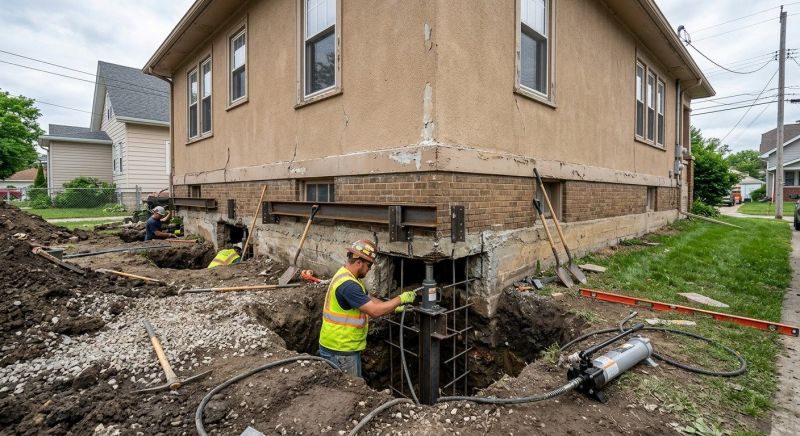 Basement Underpinning in Pawtucket, RI
