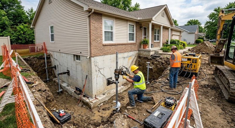 Building Foundation Repair in Blackstone, MA