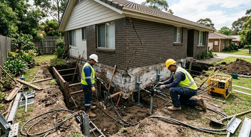 Building Foundation Repair in Pawtucket, RI