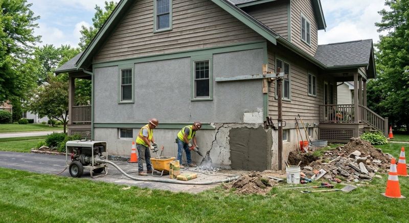 Building Foundation Repair in Somerset, MA