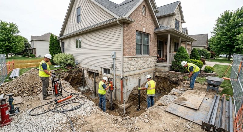 Building Foundation Repair in Tiverton, RI