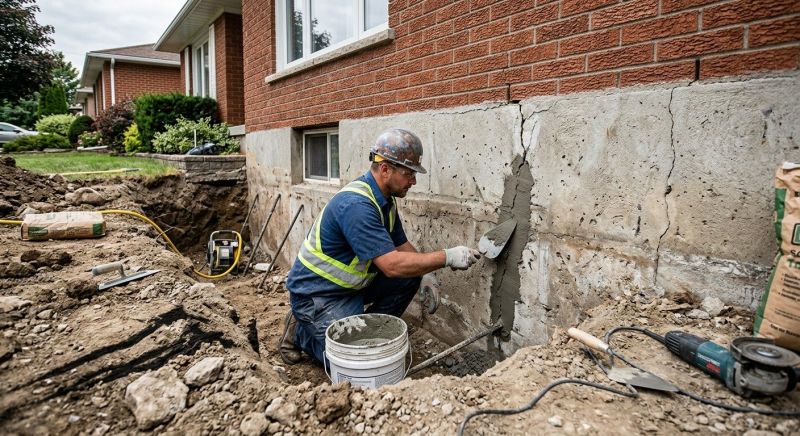 Building Foundation Repair in Westport, MA