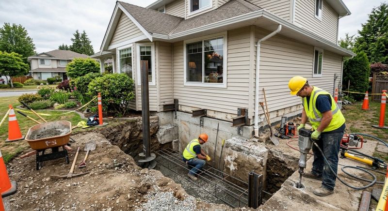 Concrete Foundation Repair in Cranston, RI