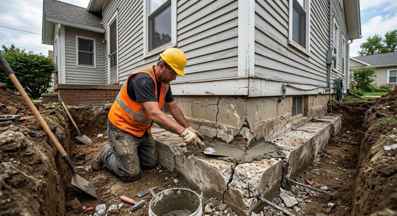 Concrete Foundation Repair in Danielson, CT