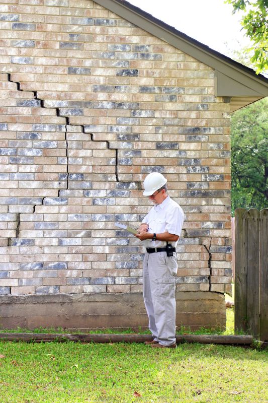 Cracked Foundation Repair in Johnston, RI
