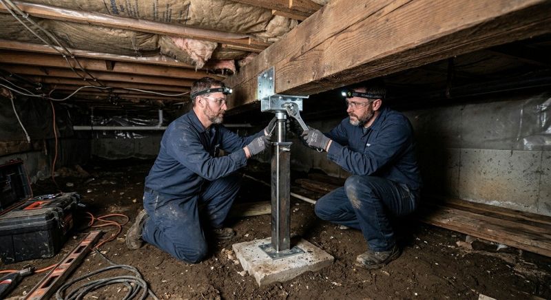 Crawlspace Foundation Repair in Norwood, MA