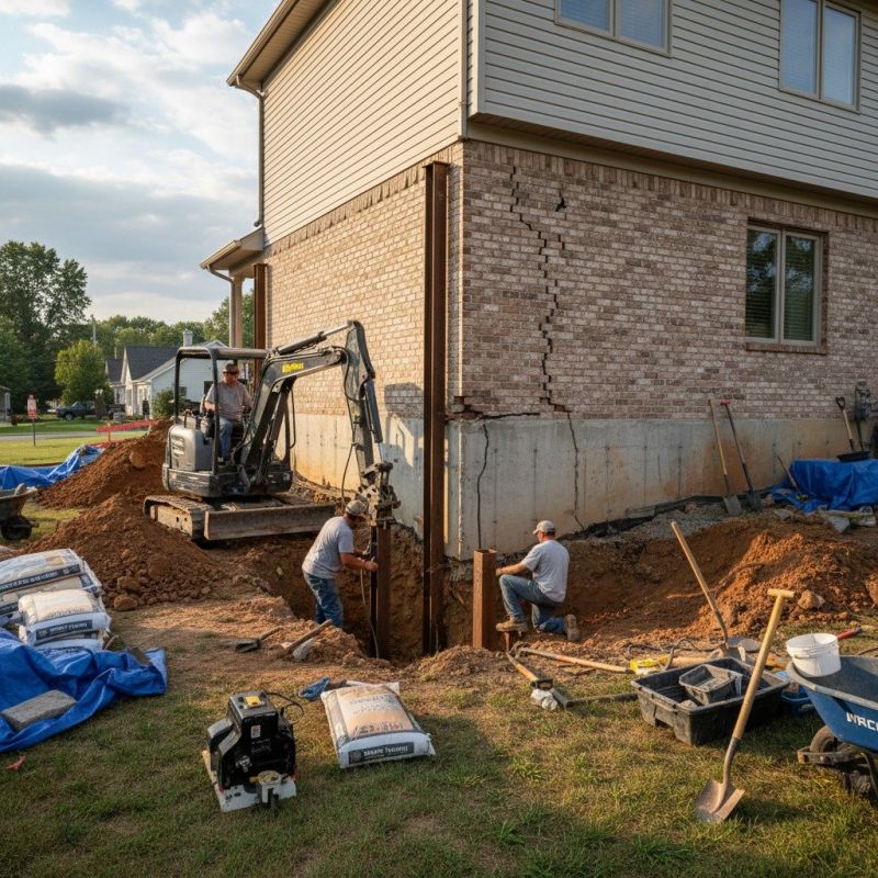 Crawlspace Structural Repair in Pawtucket, RI