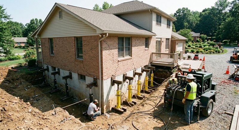 Foundation Jacking in Danielson, CT