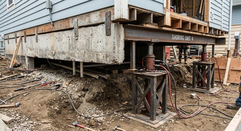 Foundation Jacking in Dighton, MA