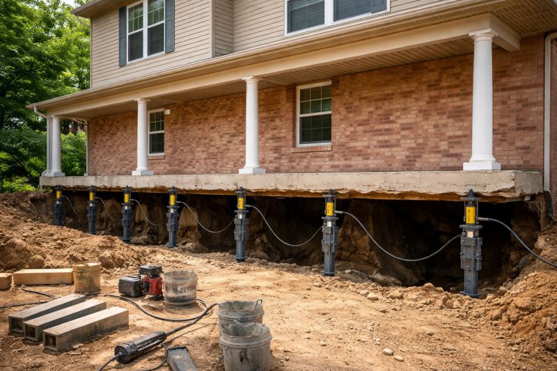 Foundation Jacking in North Kingstown, RI