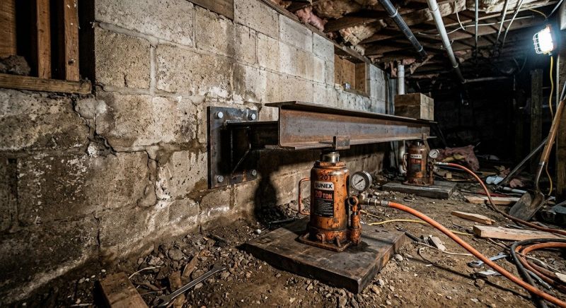 Foundation Jacking in North Kingstown, RI