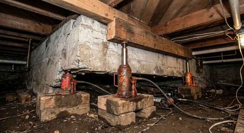 Foundation Jacking in Seekonk, MA