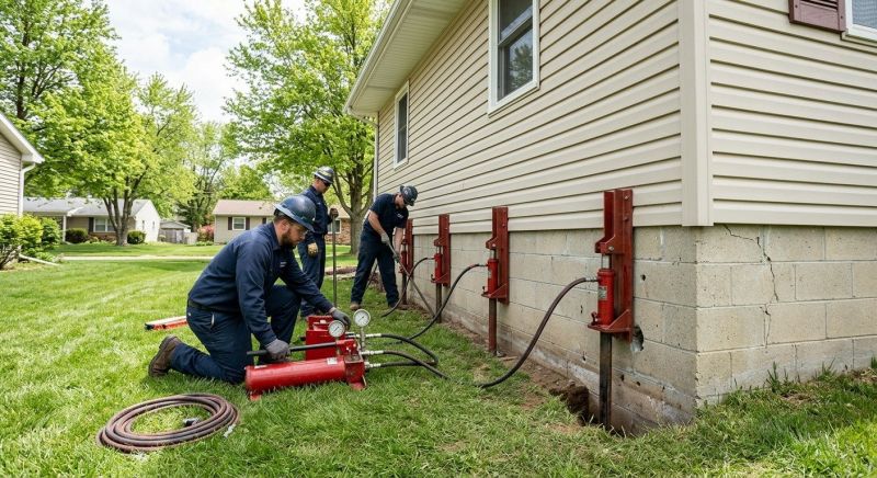 Foundation Jacking in Thompson, CT