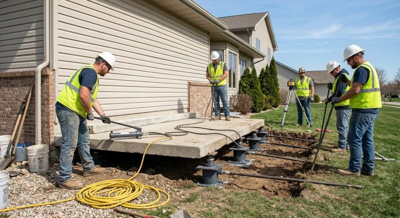 Foundation Lifting in Bristol, RI