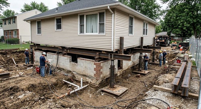 Foundation Lifting in Coventry, RI