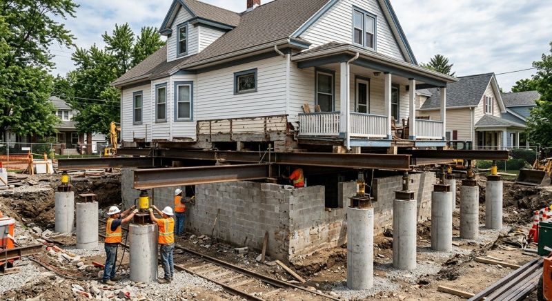Foundation Raising in Pascoag, RI