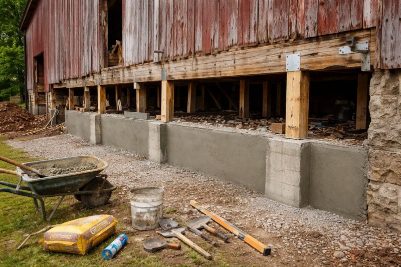 Foundation Renovation in Pawtucket, RI