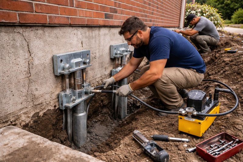 Foundation Repair in Brockton, MA