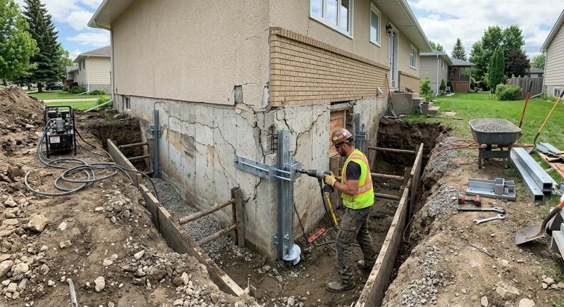 Foundation Repair in East Walpole, MA