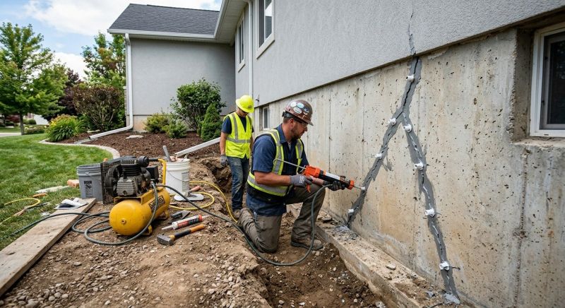 Foundation Repair in Foxboro, MA