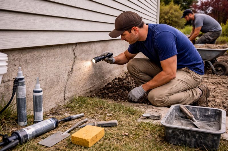 Foundation Repair in North Kingstown, RI