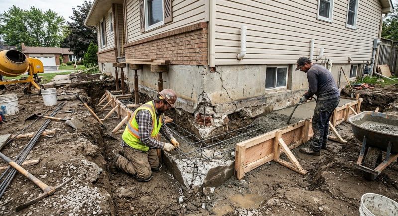 Foundation Repair in South Easton, MA