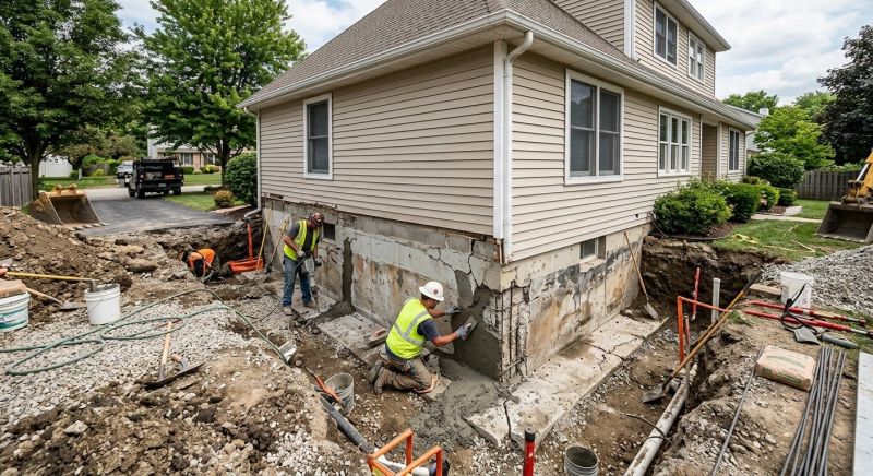 Foundation Restoration in Pawtucket, RI