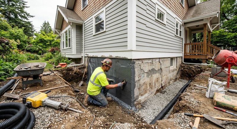 Foundation Restoration in Pawtucket, RI