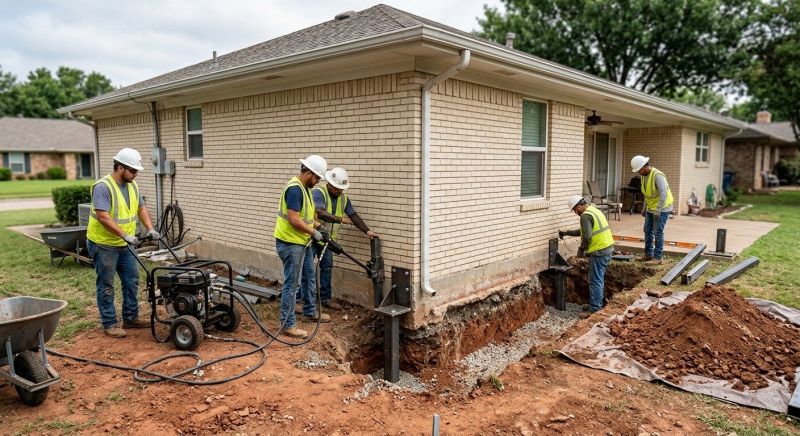 Foundation Stabilizing in Douglas, MA