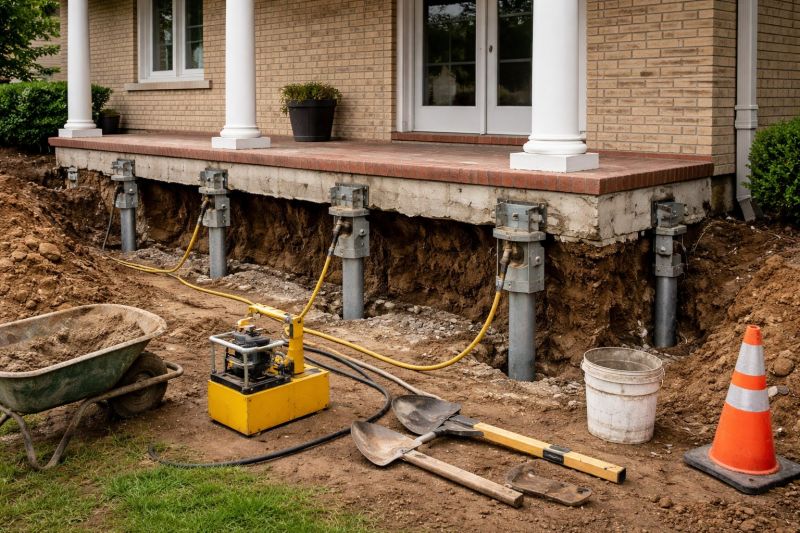 Foundation Stabilizing in Jamestown, RI