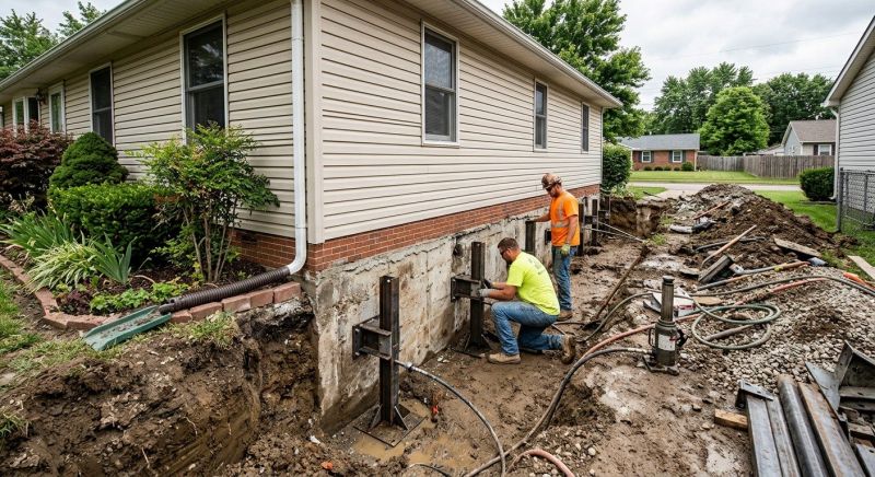 Foundation Stabilizing in North Scituate, RI