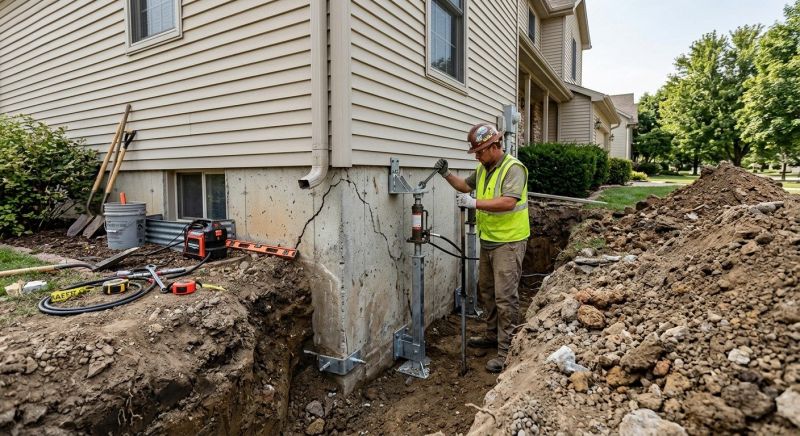 Foundation Stabilizing in Oakland, RI