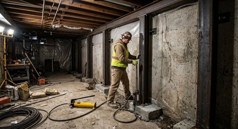 Foundation Stabilizing in Sherborn, MA