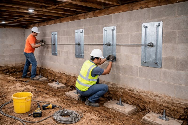 Foundation Stabilizing in Warwick, RI