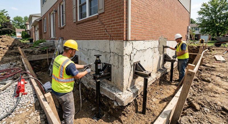 Foundation Structural Repair in Coventry, RI