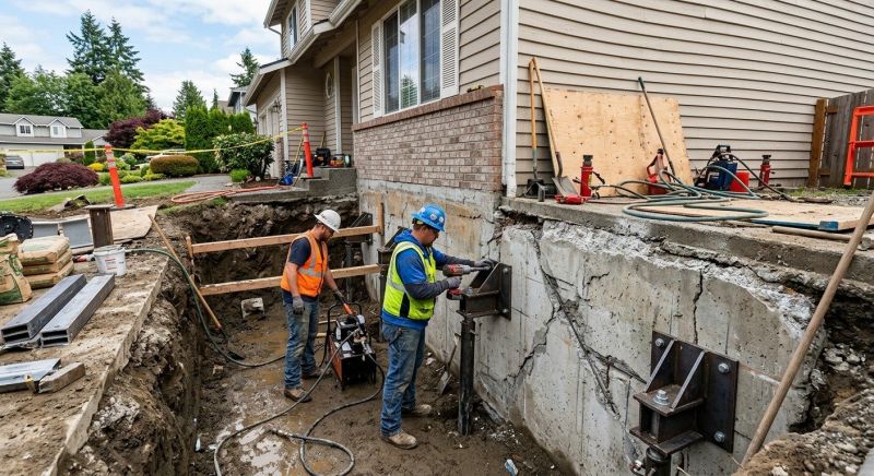 Foundation Structural Repair in Dayville, CT