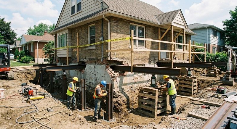 Foundation Structural Repair in East Providence, RI