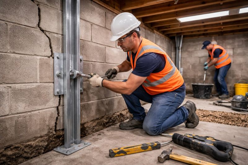 Foundation Structural Repair in Sharon, MA