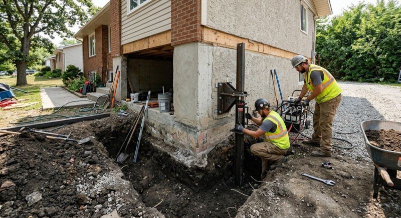 Foundation Structural Repair in Walpole, MA