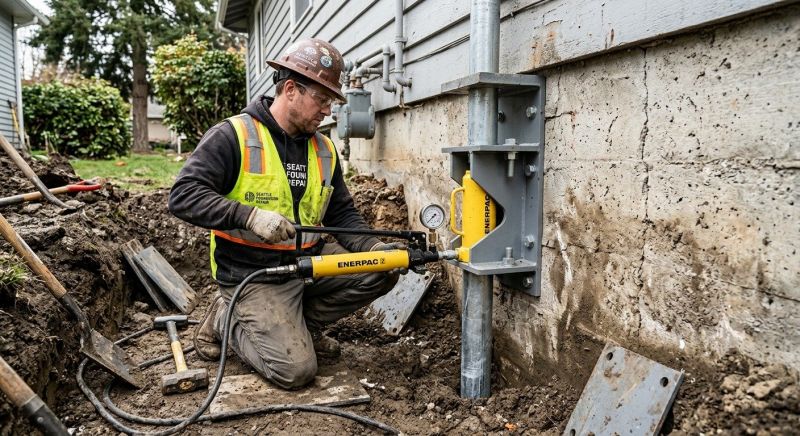 Home Foundation Leveling in Saunderstown, RI