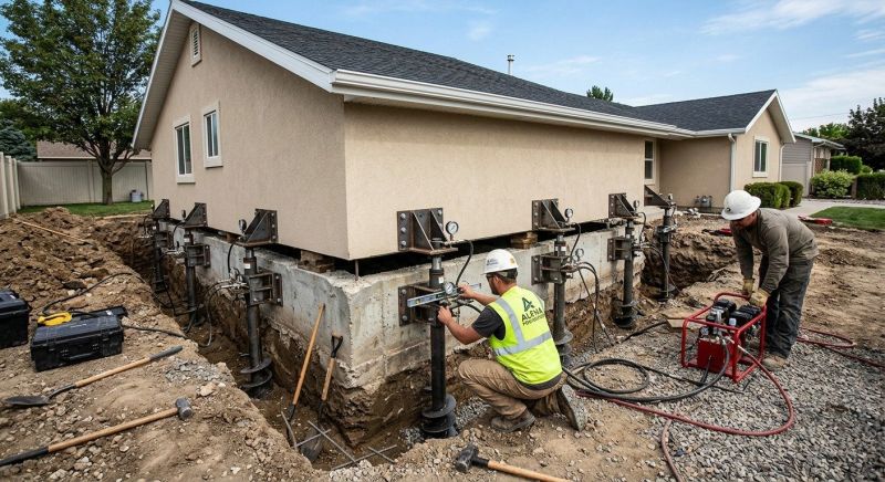 Home Foundation Leveling in Tiverton, RI