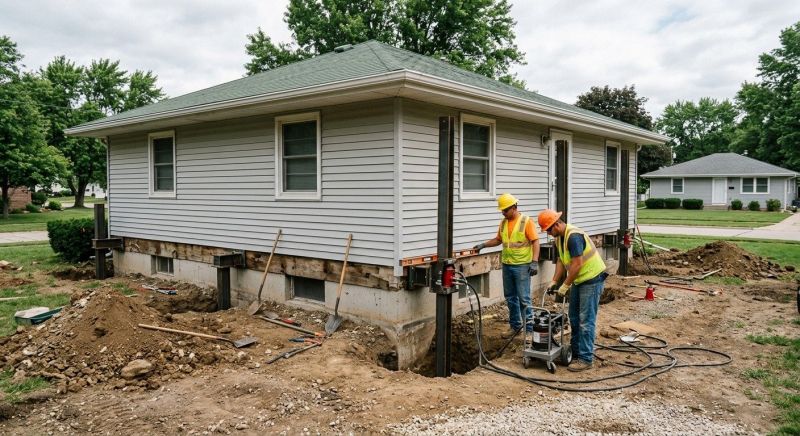 Home Foundation Leveling in Warwick, RI