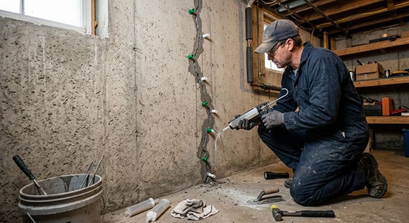 Home Foundation Repair in Saunderstown, RI