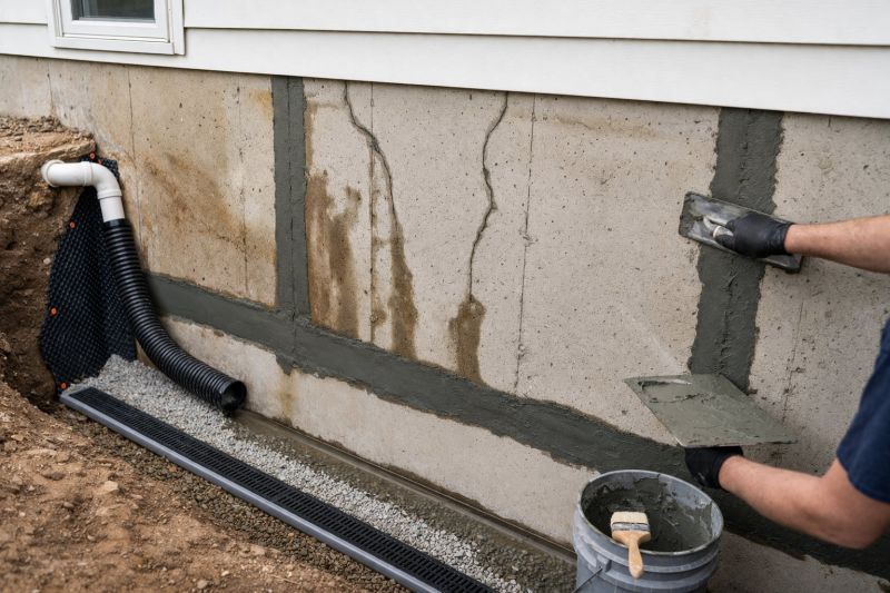 Leaking Foundation Repair in Pawtucket, RI