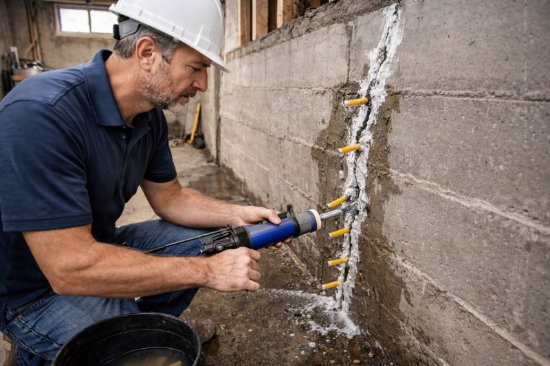 Structural Crack Repair in Pawtucket, RI